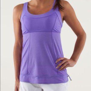 Lululemon Power Purple: Ta Ta Topper Tank